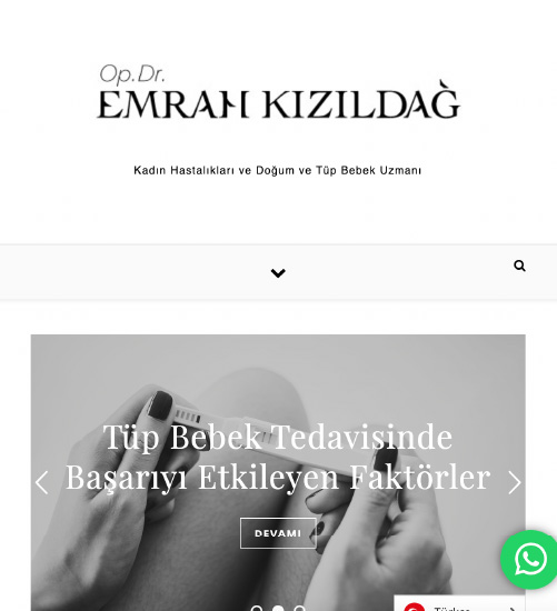 Op.Dr Emrah Kızıldağ Kadın Hastalıkları ve Doğum Uzmanı