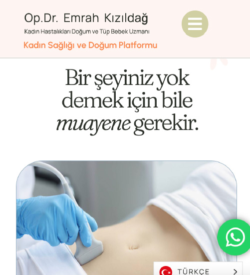 Op.Dr Emrah Kızıldağ Kadın Hastalıkları ve Doğum Uzmanı